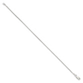 Sterling Silver 1.2mm Patterned Diamond-cut Snake Chain